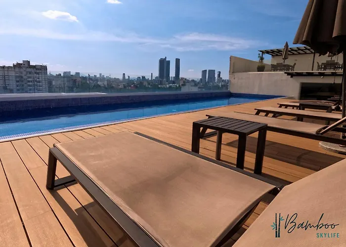 Amazing Views Condesa Roma By Bamboo Skylife Apartment